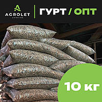 ОПТ Древесный наполнитель для кошачьего туалета 10 кг AGROLET UKRAINE