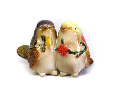 Сатуетка Птахи закохані з кераміки