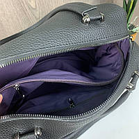 Большая женская сумка качественная, качественная городская сумка для девушек через плечо Черный хорошее