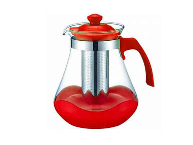 Заварник 1,5л червоний СВ-6215 ТМ CON BRIO FG