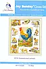 Набір для вишивання за нанесеною на канву схемою "Domesticated animals". AIDA 14CT printed , 51*59 см, фото 3