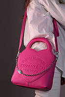 Tiffany&Co Mini Tote Bag pink 25x30x9 женские сумочки и клатчи хорошее качество