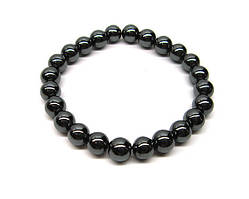 Модний браслет із гематиту натурального