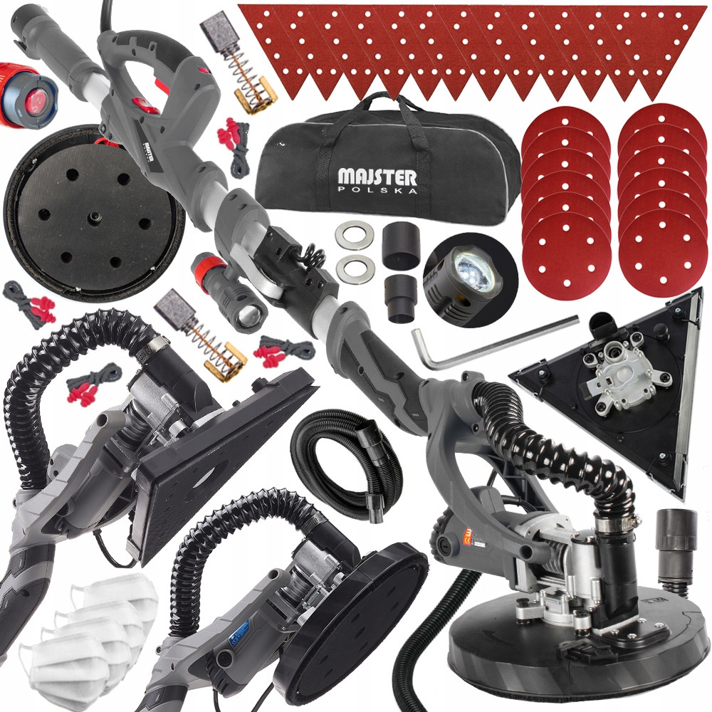 Шліфмашинка жираф для стін і стелі Majster Polska LED PRO, фото 1