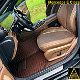 Килимки на Mercedes W 221 S Class Long з екошкіри 3D (2005-2013) Тюнінг Мерседес 221, фото 5