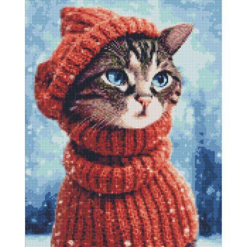 Алмазна мозаїка "Дивовижна киця" [tsi201819-TSI], фото 1