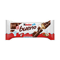 Вафлі Bueno Kinder з молочно-горіховою начинкою 2х21.5 г