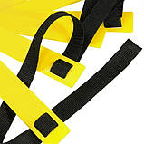 Координаційні сходи для тренування швидкості Power System PS-4087 Agility Speed Ladder Black/Yellow, фото 9