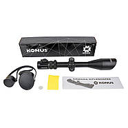 Оптичний приціл KONUS ARMADA 6-24x56 Fine Crosshair IR, фото 5