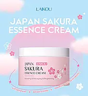 Антивозрастной крем для лица с экстрактом сакуры Laikou Sakura Essence Cream 60g