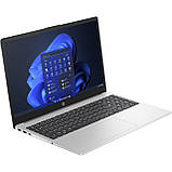 Ноутбук HP 255-G10 15.6" FHD IPS AG, AMD R3-7330U, 16GB, F512GB, UMA, DOS, сріблястий, фото 3