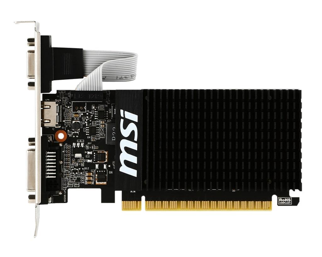 MSI Відеокарта GeForce GT 710 2GB GDDR3 LP