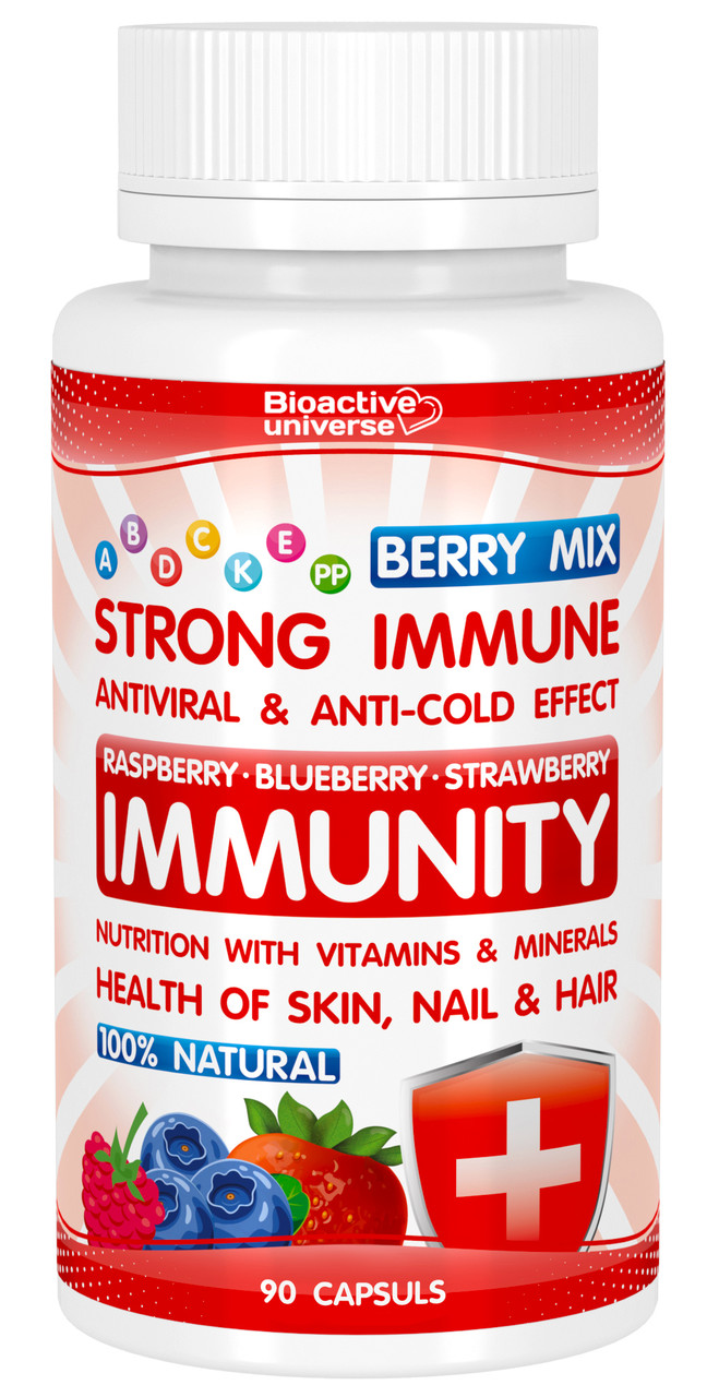 Мультивітамінний комплекс, капсули для зміцнення імунітету № 90