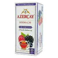 Чай Азерчай чорний Ягода 25 пакетів