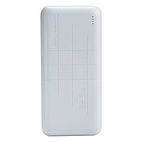 Зовнішній акумулятор Power Bank XO PR189 LED індикаторPD20W / QC22.5W 30000 mAh Micro-usb, Type-C Білий