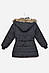 Куртка дитяча зимова  для дівчинки чорного кольору 166573M, фото 2