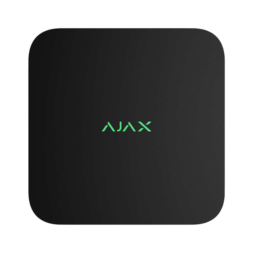 Мережевий відеореєстратор Ajax NVR black 8-канальний, фото 1