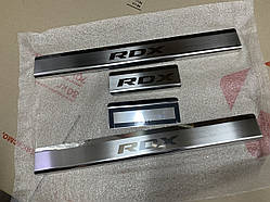 Накладки на пороги Acura RDX з 2018 р. (Premium)