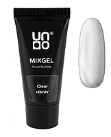 Акрил-гель полигель Uno Mixgel Quick Building 30 мл Clear*