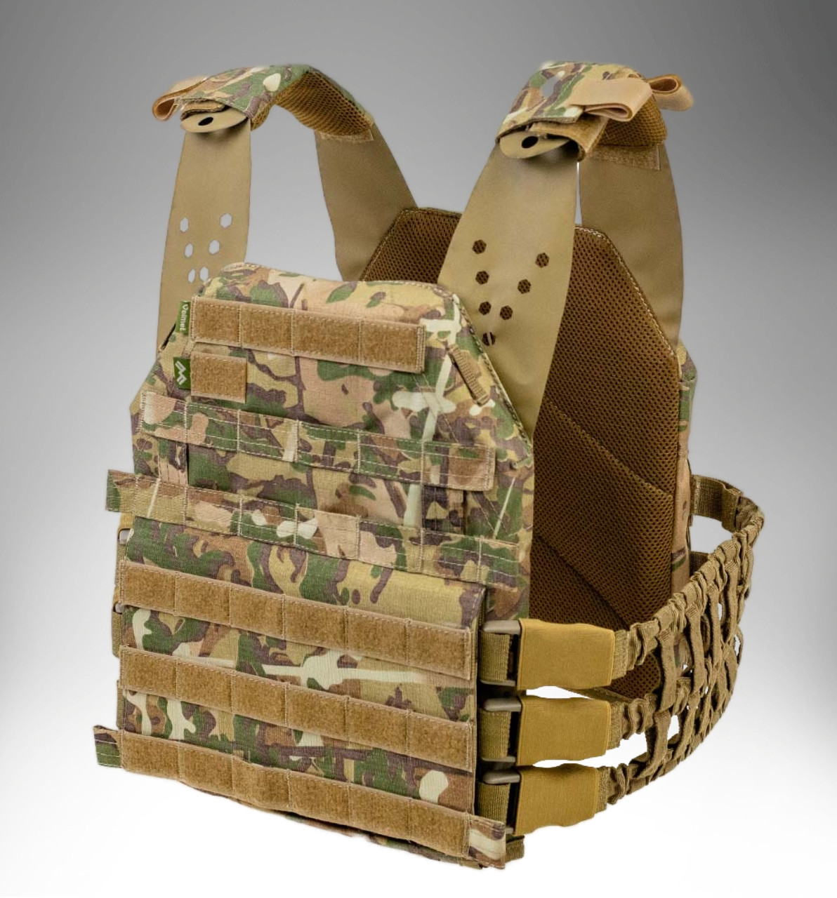 Плитоноска / бронежилет (чохол) зі скелетними камербандами Plate Carrier VELMET PERUN 5-20 (maWka)