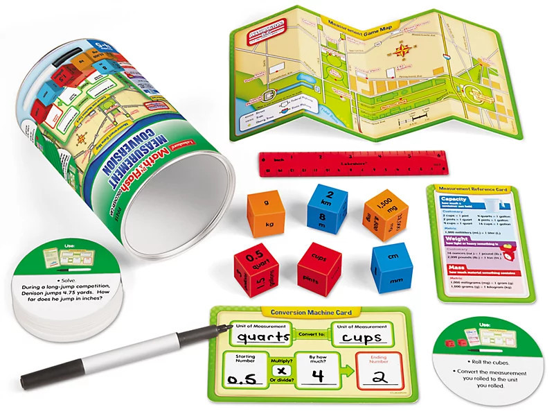 Навчальний набір Одиниці виміру (4-5 клас) від Lakeshore, фото 1