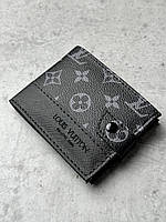 Гаманець шкіряний Louis Vuitton /чорний