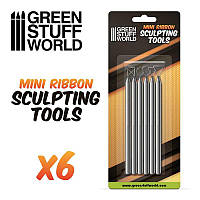 GSW Mini Ribbon Sculpting Tool Set x6