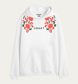 Худі / толстовка з українським орнаментом "LEGACY"