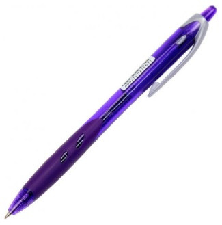 Ручка масляна автомат Pilot Rexgrip 0,7 фіолетова