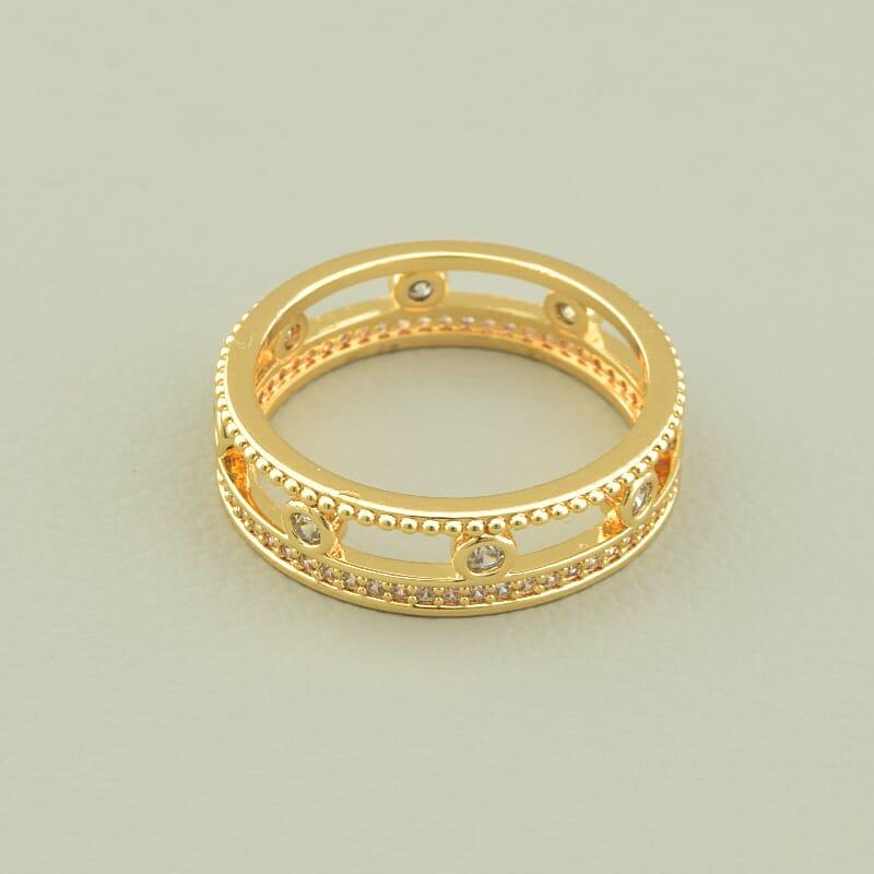 Кільце 'XUPING' Фіаніт (позолота 18к), фото 1