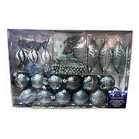 Набір ялинкових іграшок Stenson R90668 green