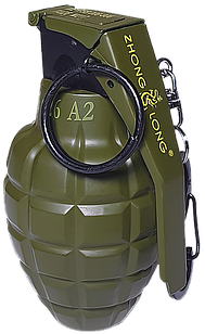 Запальничка граната М26 'Zhong Long' 8.5см (Гостре полум'я🚀) HL-386