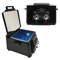 Стерилизатор для инструментов 300Вт, SM-360A, Черный / Педикюрный сухожаровой шкаф