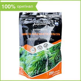 Мінеральне добриво (підкормка) "Нутрівант" (250 г) для хвойних культур від Argumin, Ізраїль