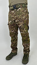 Штани тактичні Soft Shell з посиленням Мультикам,Чоловічі демісезонні армійські штани софт шелл, фото 3