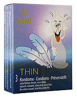 Презервативи - Amor Thin, 3 шт.