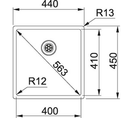 Кухонна мийка Franke Box BXX 210/110-40, фото 3