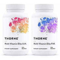Витаминно-минеральный комплекс Thorne Research Multi-Vitamin Elite 2 Bottles (90 caps each) 1 PR, код: 7520415