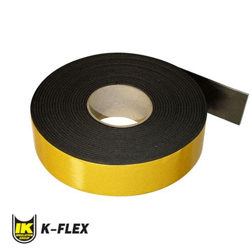 Стрічка антиконденсаційна чорна, самоклейна, каучук, K-FLEX