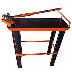 Трубогиб стаціонарний з робочою поверхнею (Ролики на вибір від 6 до 18 мм)