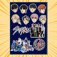Стікери Stray Kids А4 без порізки 01
