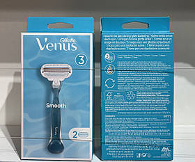 Верстат для гоління жіночий Gillette Venus Smooth (2 касети)