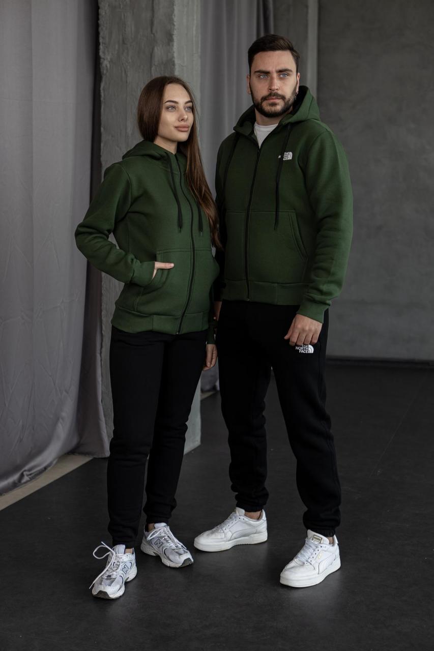 Костюм THE NORTH FACE хакі зима.Хіт!