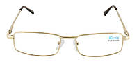 Очки металлическая оправа Vizzini 868, готовые очки, очки для коррекции, очки для чтения