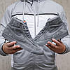 Зимові чоловічі кеди Nike Blazer Mid Winter Grey (Сірі) Взуття Найк Блейзер замшеві з хутром В'єтнам, фото 9