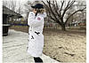 Жіночий пуховик біла парка Canada Goose Kensington Xs-S, фото 4