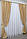Комплект (2шт.1х2,7м) готових штор льон, колекція "Парма". Колір золотистий. Код 1089ш 31-533, фото 3