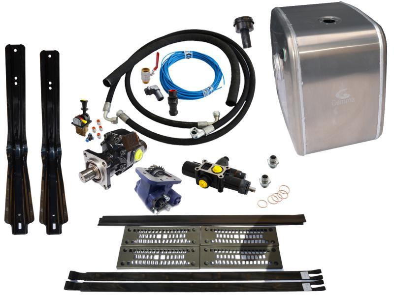 Гідравліка Gemma на тягач Mercedes G2 (бак алюм.), фото 1