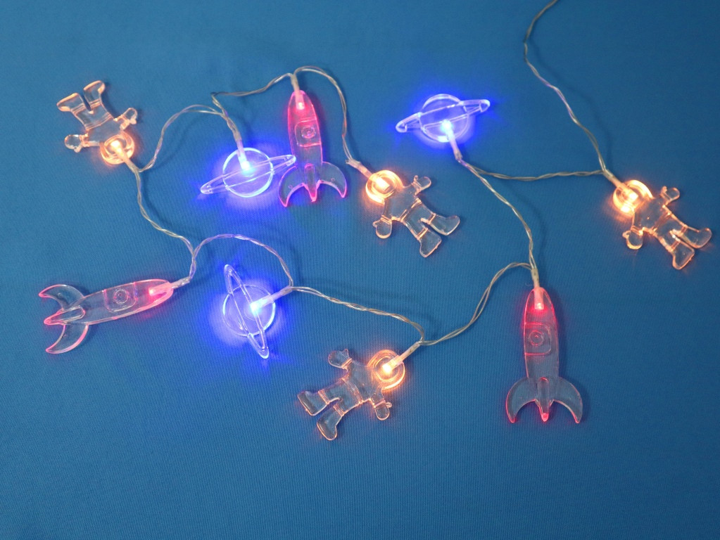 Гірлянда ліхтарики Космос вдома