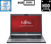 Ноутбук Fujitsu LifeBook E754/15.6"TN(1366x768)/Intel Core i5-4310M 2.70GHz/8GB DDR3/HDD 320GB/Intel HD Graphics 4600/Camera, DP